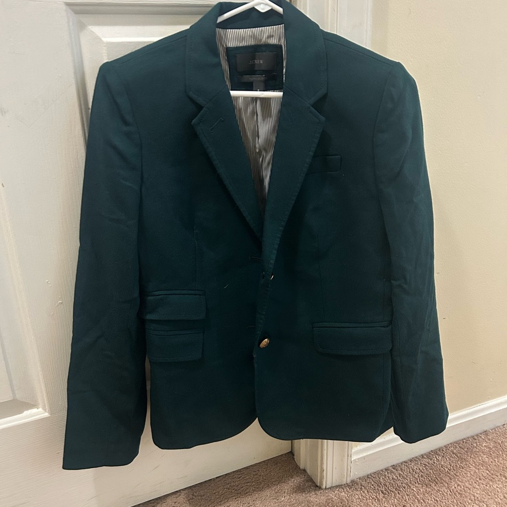 J. Crew Forest Green Blazer